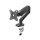 Uchwyt do monitorów DELTACO ARM-534 13-27" Czarny
